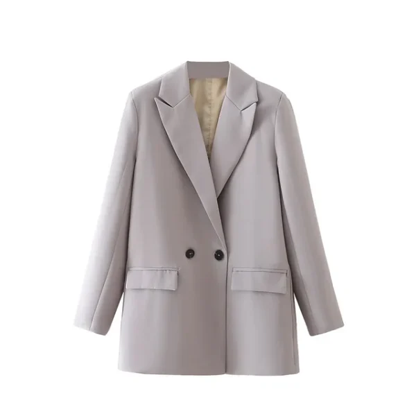 Blazer negro Beige para mujer